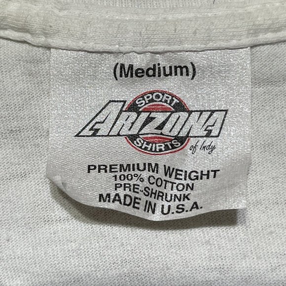 Mark Kinser Wirtgen Durst Goodyear Racing Autographed Medium T-Shirt Made In USA - Picture 6 of 12